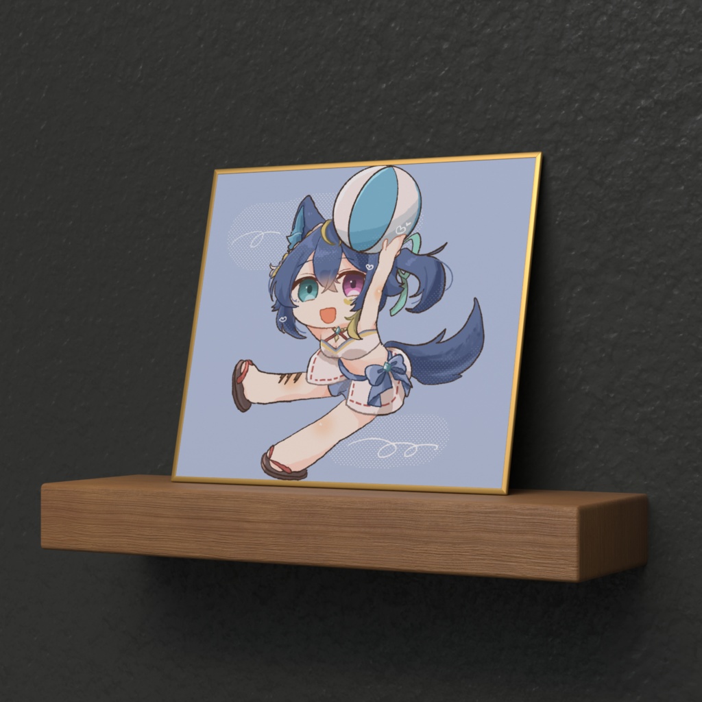 「ColorSing 8月 ver」色紙 - ミニ