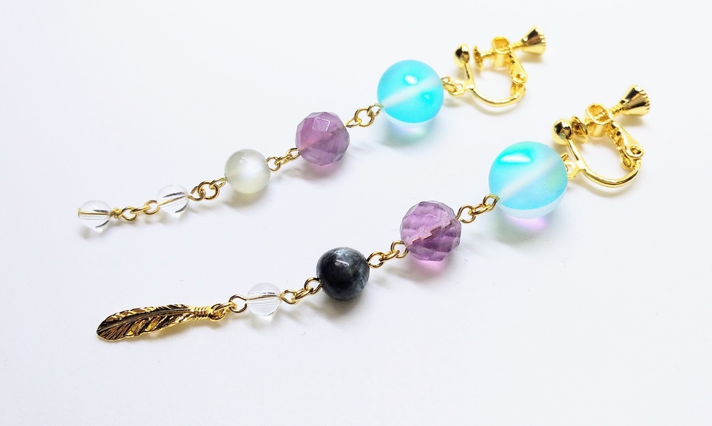 司馬懿イメージイヤリング(ピアスへの変更可能)