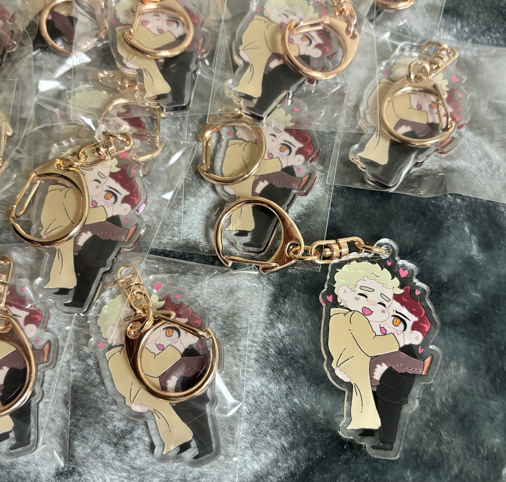 😈と👼アクキー