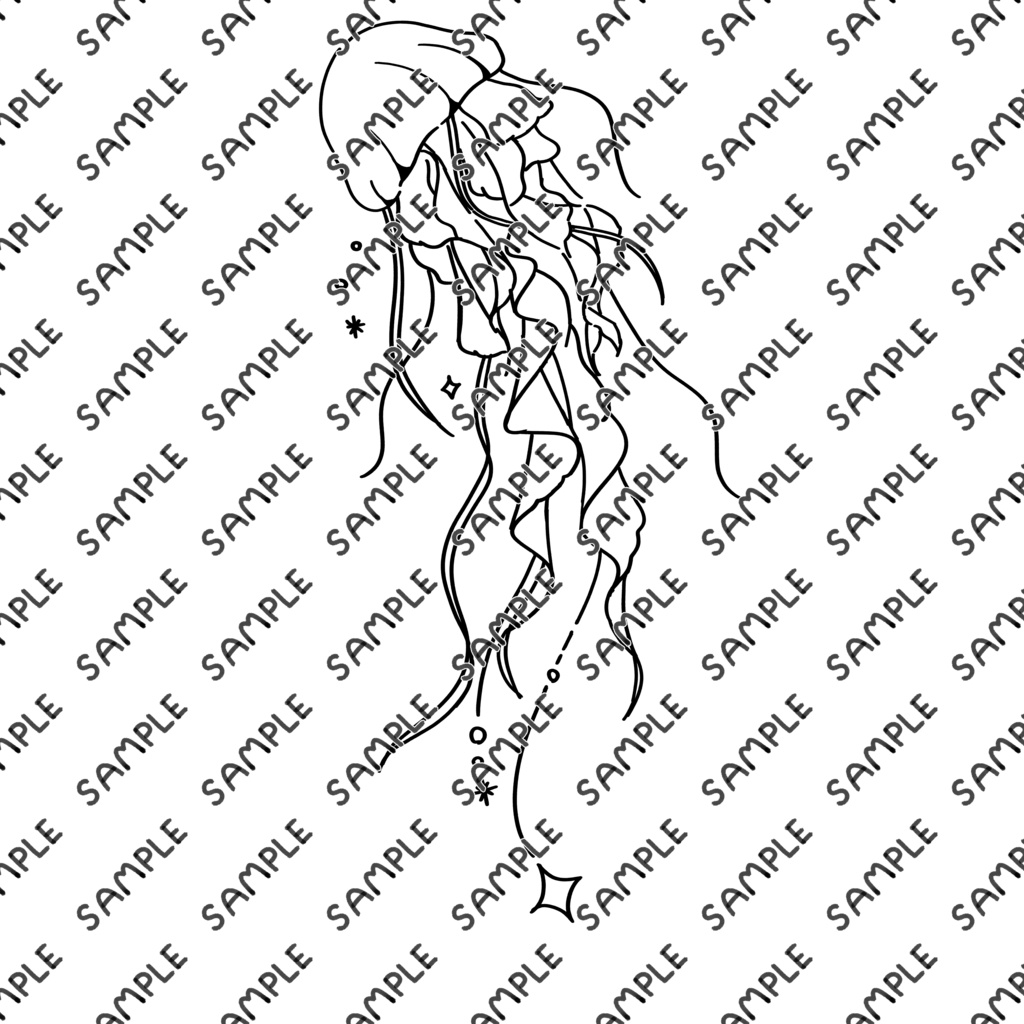 Astrajelly Tattoo★色が変えられるタトゥー★【VRC想定】