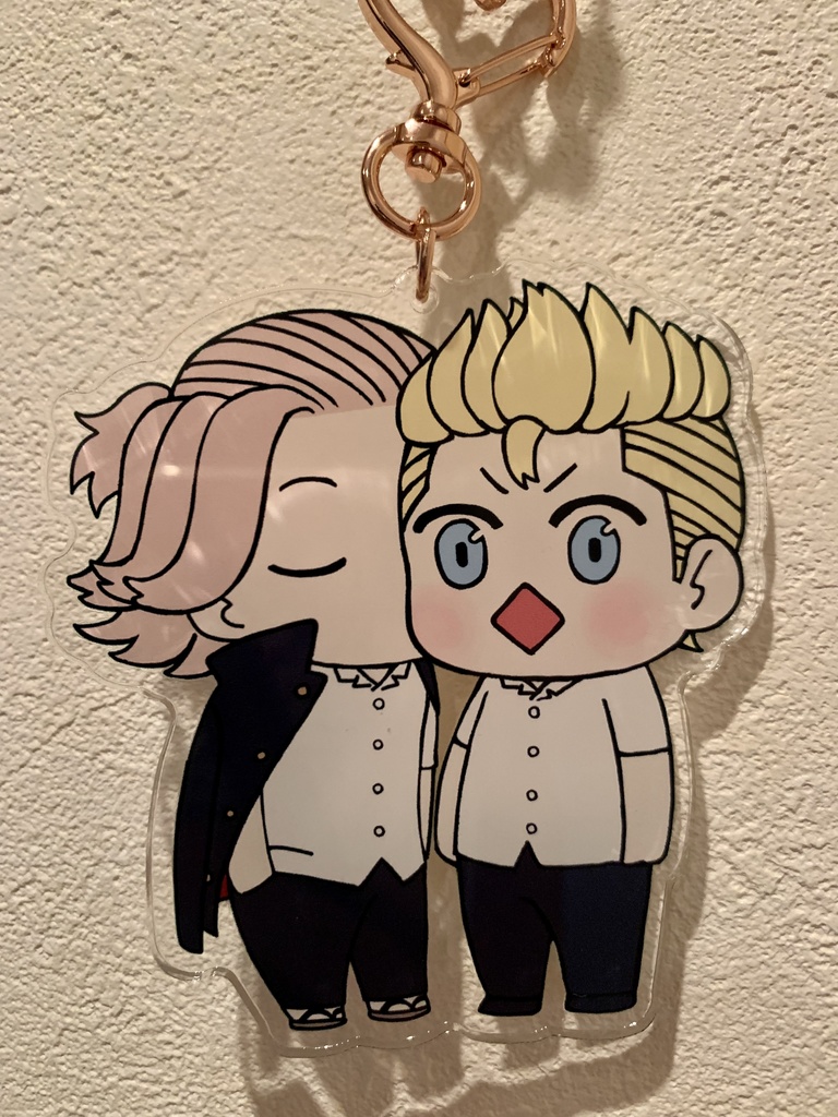 武受けアクリルキーホルダー