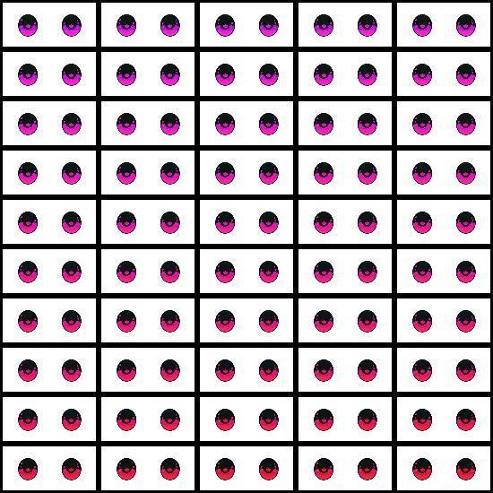 【VRoid】360色 瞳 テクスチャ Eye Texture No.8