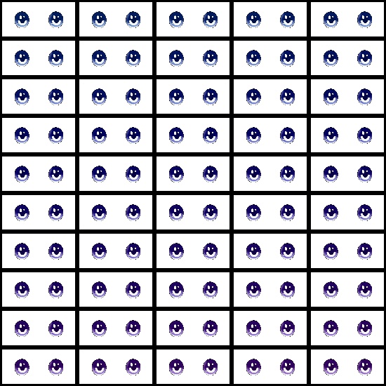 【VRoid】360色 瞳 テクスチャ Eye Texture No.5