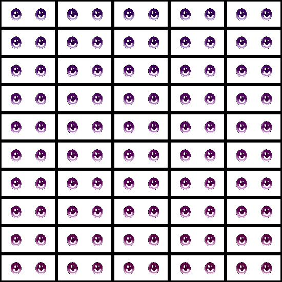 【VRoid】360色 瞳 テクスチャ Eye Texture No.5