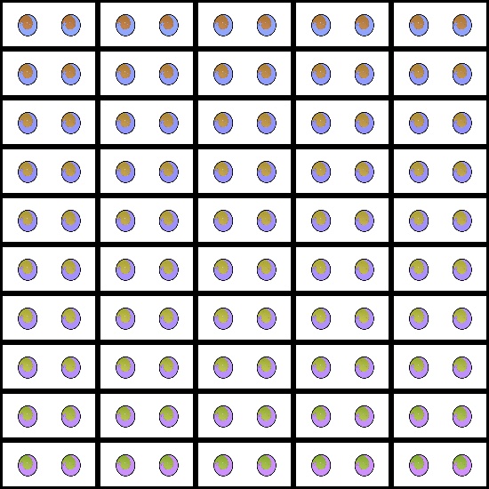 【VRoid】360色 瞳 テクスチャ Eye Texture No.18