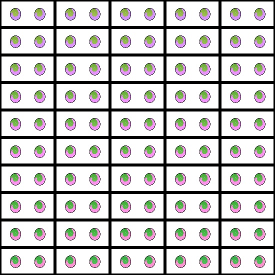 【VRoid】360色 瞳 テクスチャ Eye Texture No.18