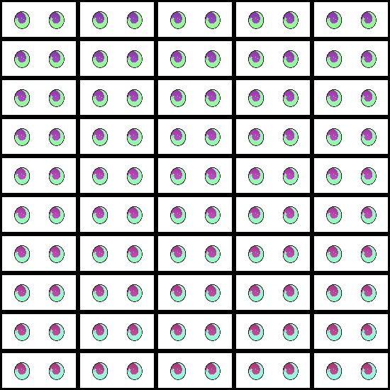 【VRoid】360色 瞳 テクスチャ Eye Texture No.18