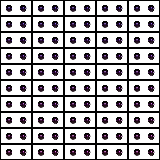 【VRroid】360色 瞳 テクスチャ Eye Texture No.24