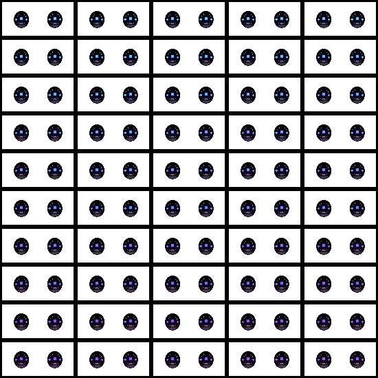 【VRroid】360色 瞳 テクスチャ Eye Texture No.24