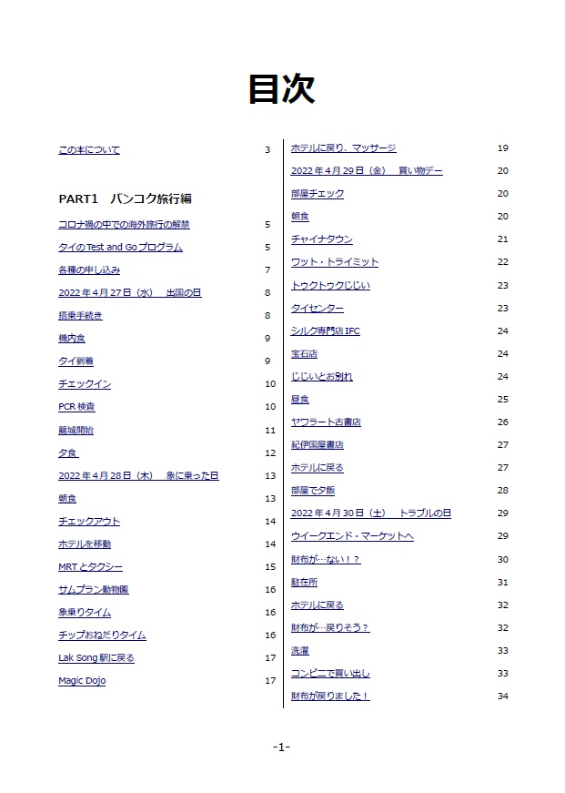 タイ旅行記2022&心臓バイパス手術記