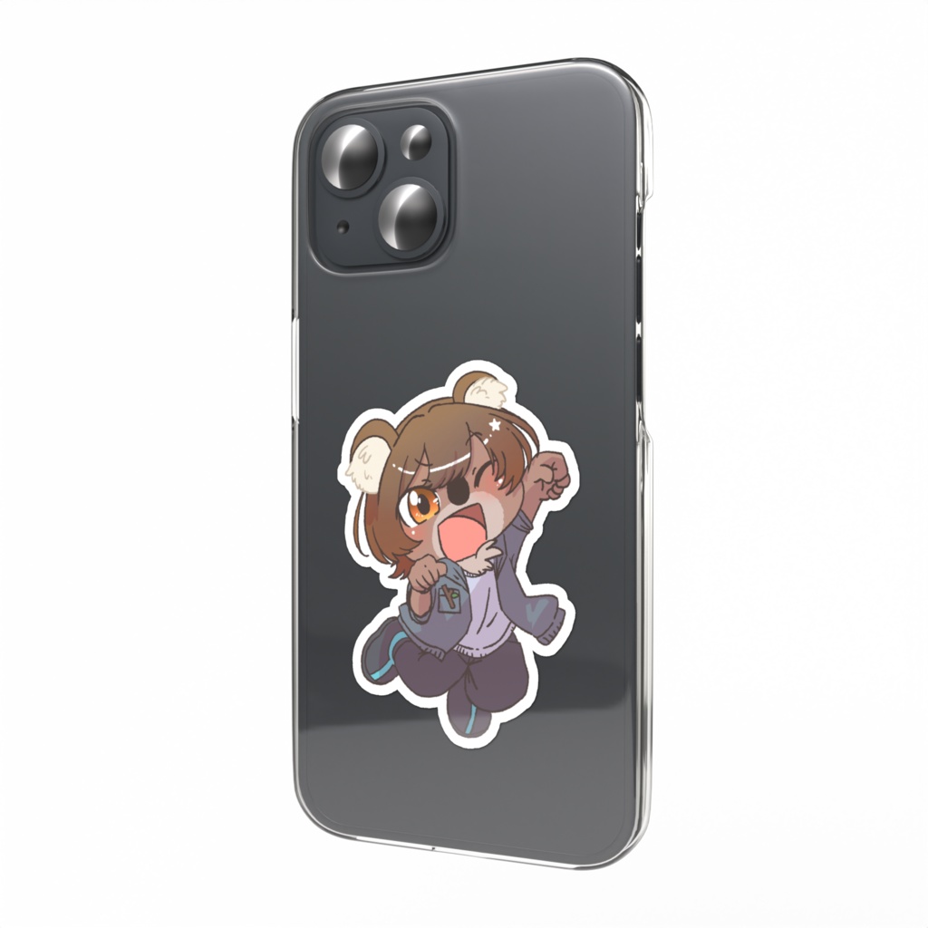 【スマホステッカー】夢花リプタス・ケモ型