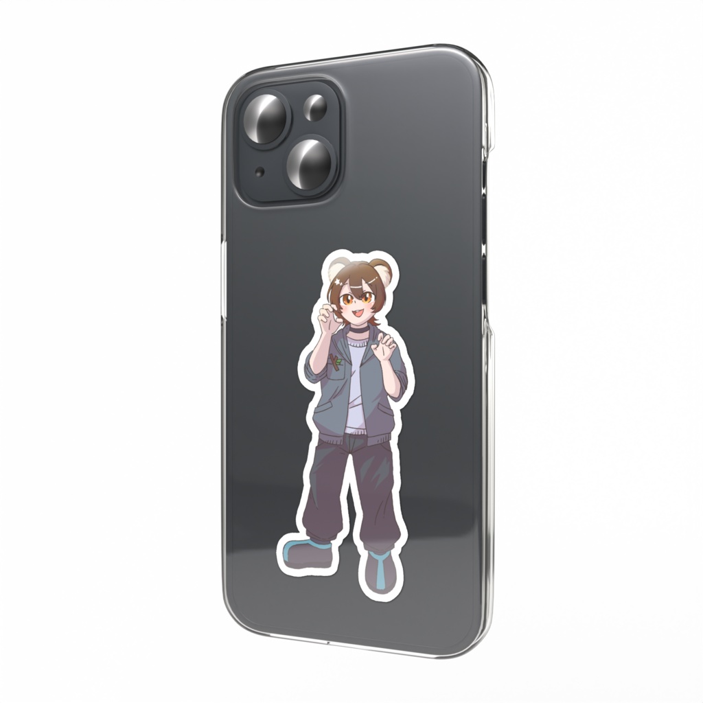 【スマホステッカー】夢花リプタス　人型
