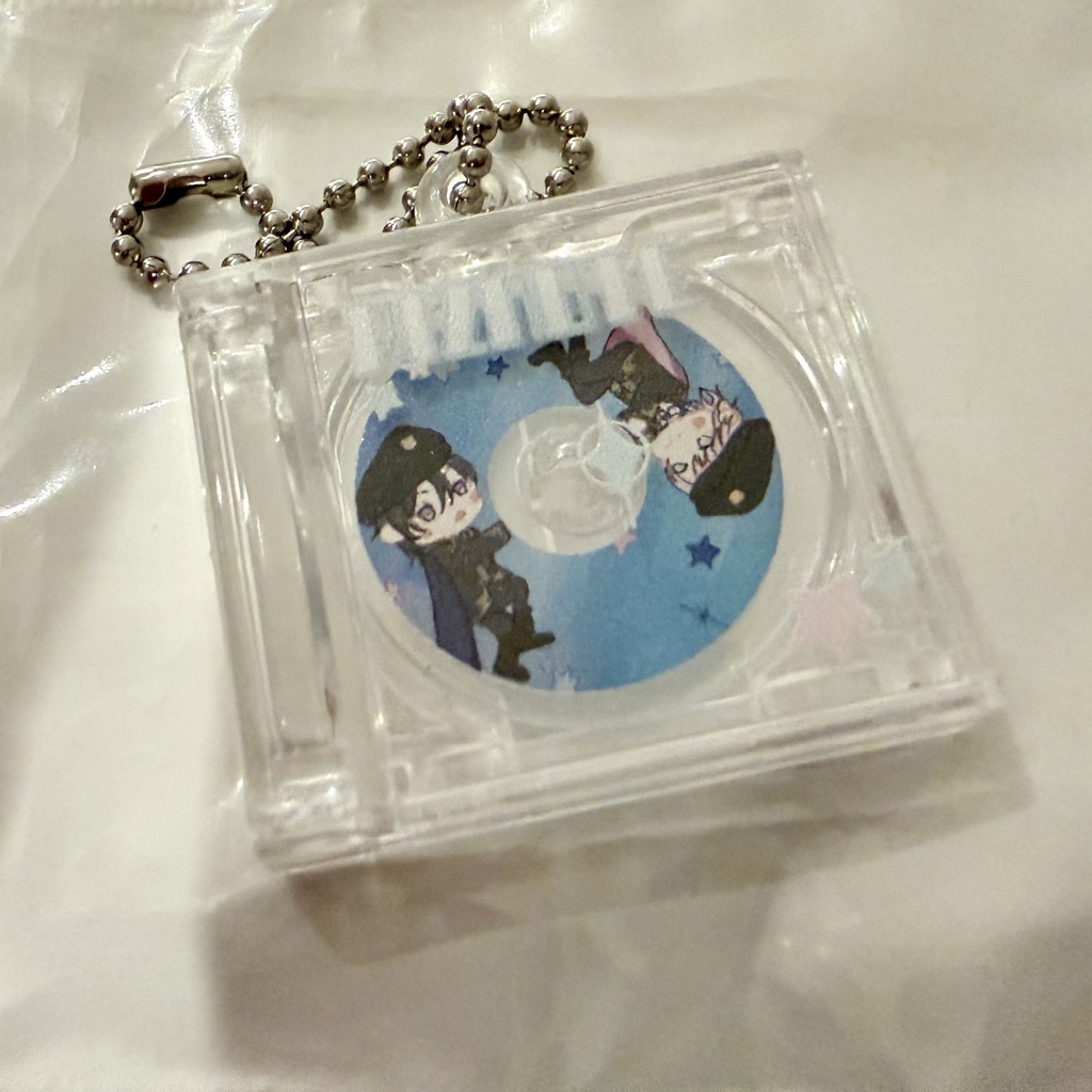 RIZnote CD風キーホルダー