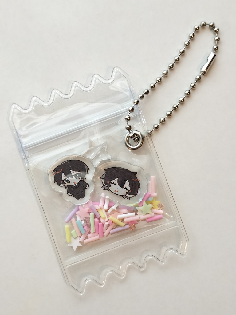 鳩原シャカシャカキーホルダー