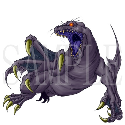 「バニップ」格好いい神話生物シリーズ