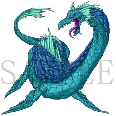 「海竜クエレブレ」王道魔物シリーズ