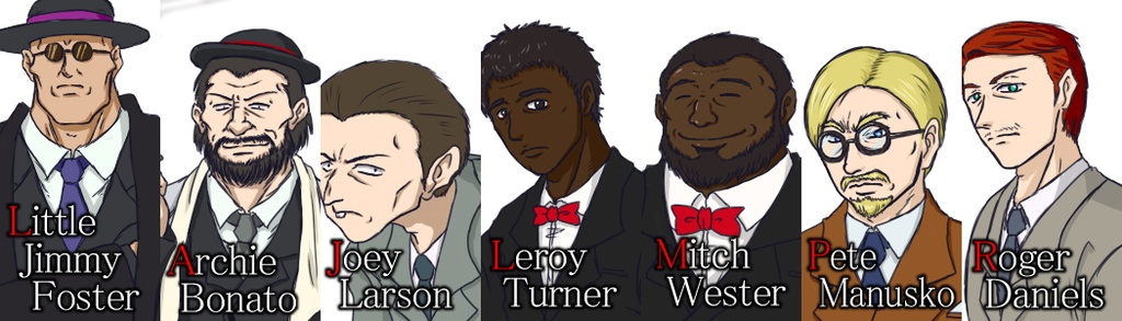 NPC画像セット「死者のストンプ」クトゥルフ神話TRPG