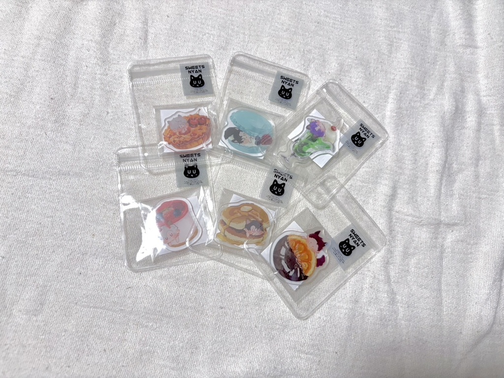 スイーツアクリルシール