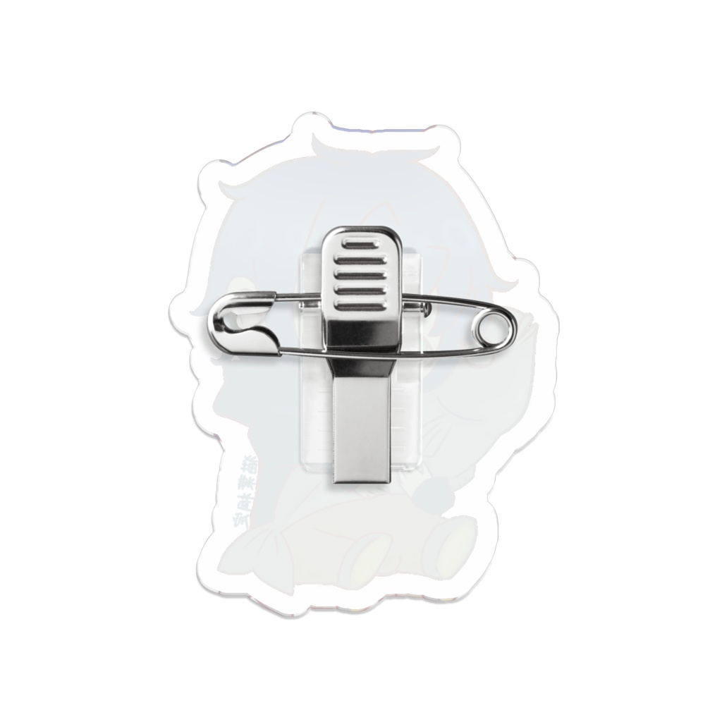 探索者アクリルバッジ(猫葉桐定)