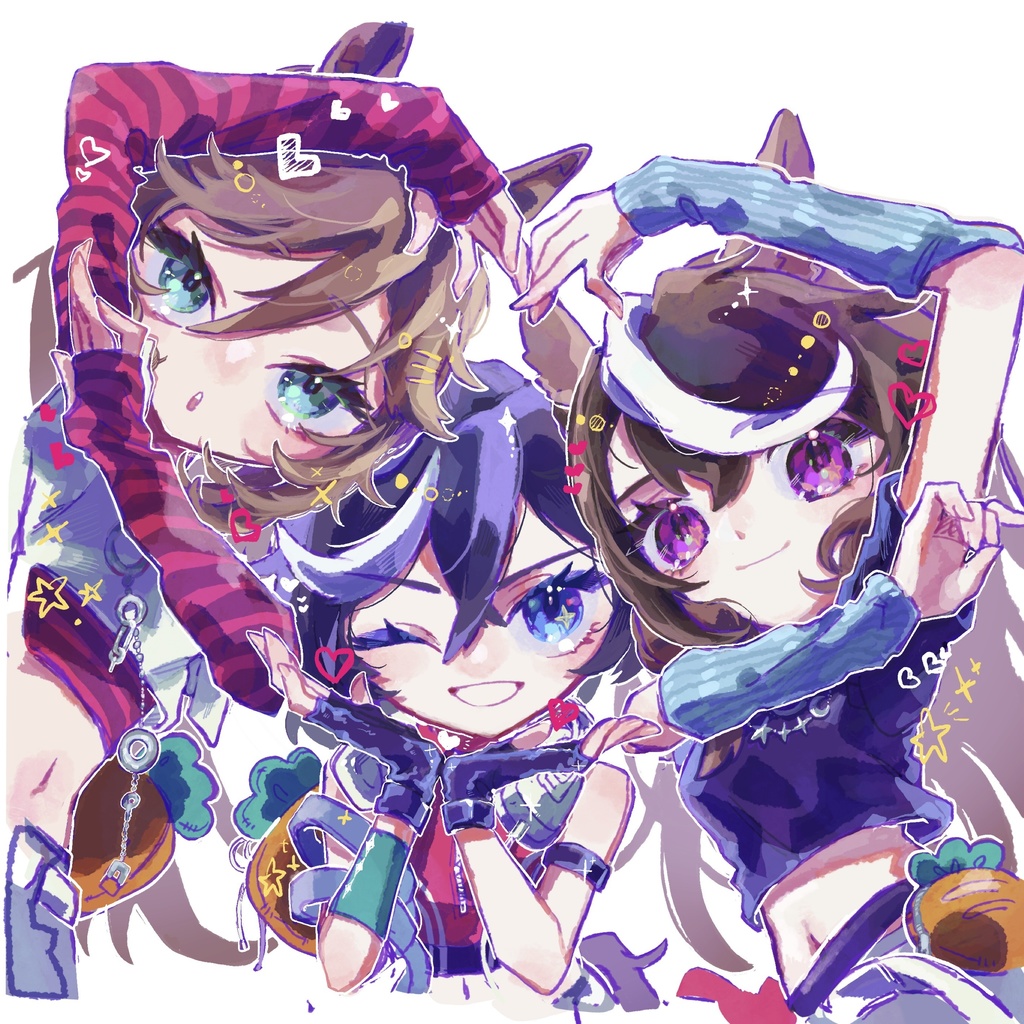 おでかけアクリルキーホルダー