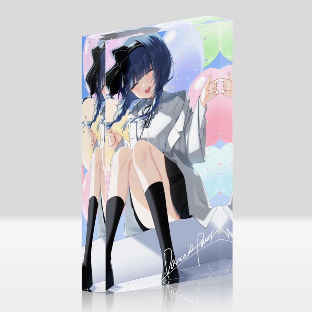 【活動1周年記念】アクリルブロック