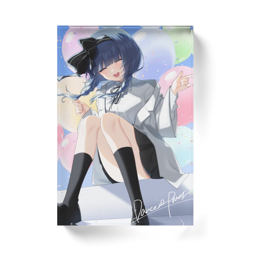 【活動1周年記念】アクリルブロック