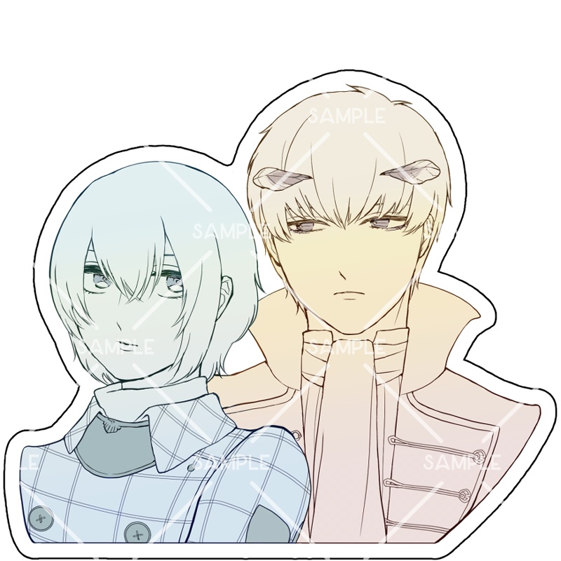 【完売】無表情アクリルスタンド