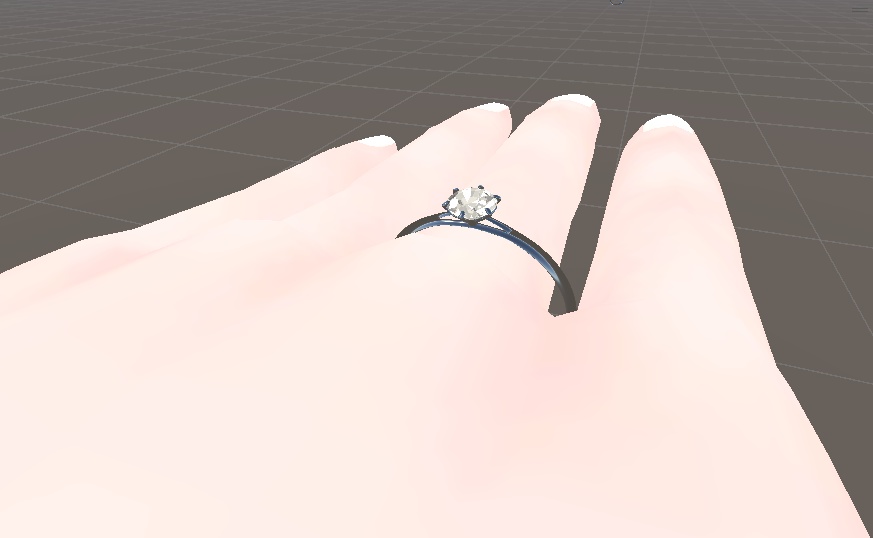 【VRC対応】ダイヤモンドリング