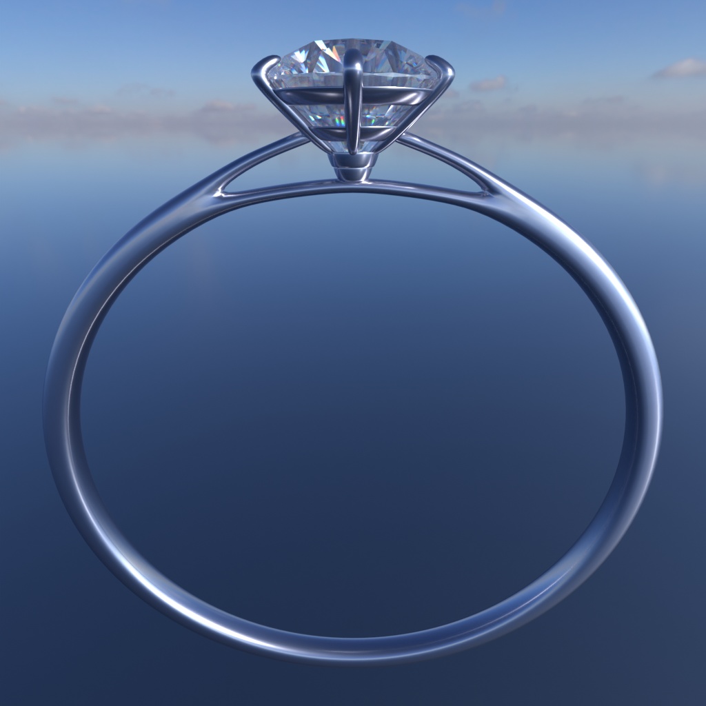 【VRC対応】ダイヤモンドリング