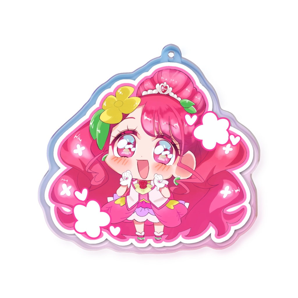 ふわぁ〜っといつでも一緒グレースアクキー