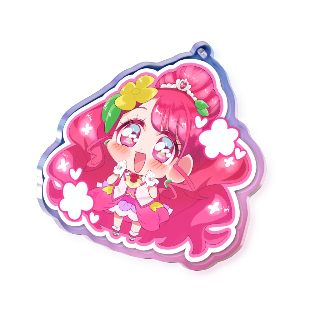 ふわぁ〜っといつでも一緒グレースアクキー