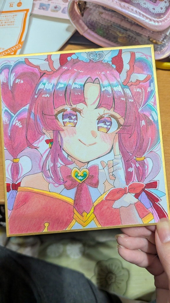 キュアミスティック 色紙