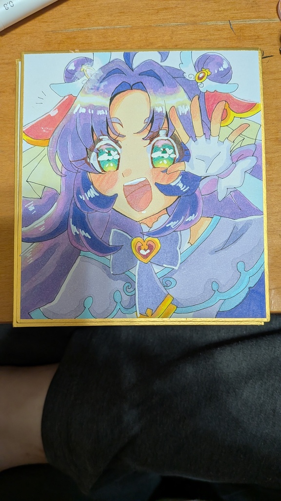 キュアアンサー ミニ色紙