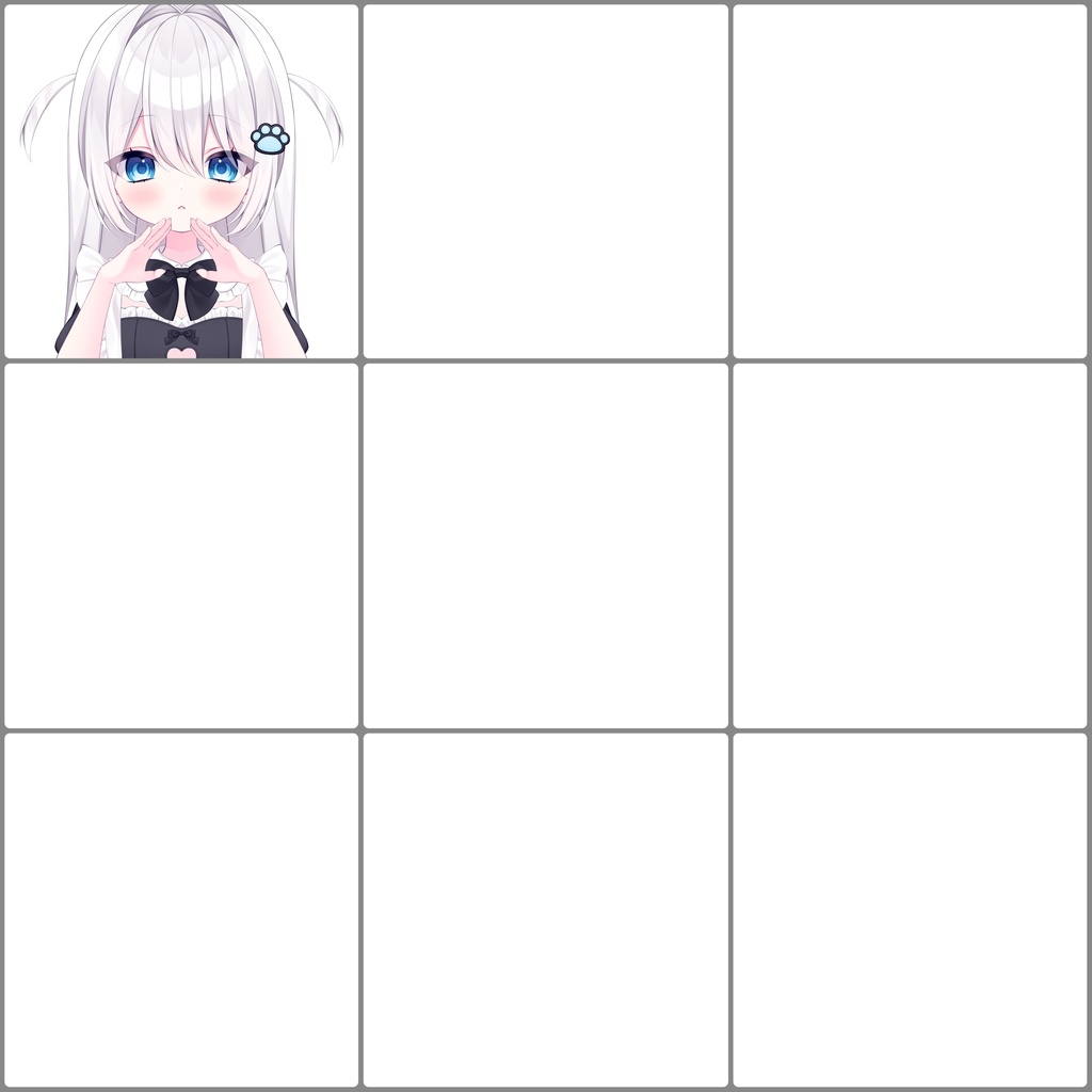 【VTuber向け素材】手のパーツいろいろ 28種類