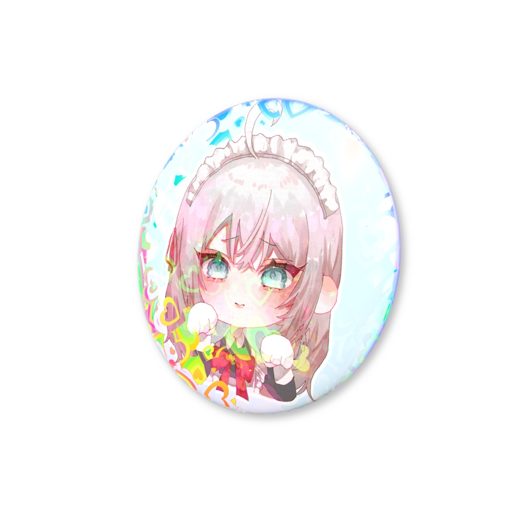 時々ボソッとロシア語でデレる隣のアーリャさん アーリャ メイド服缶バッジ