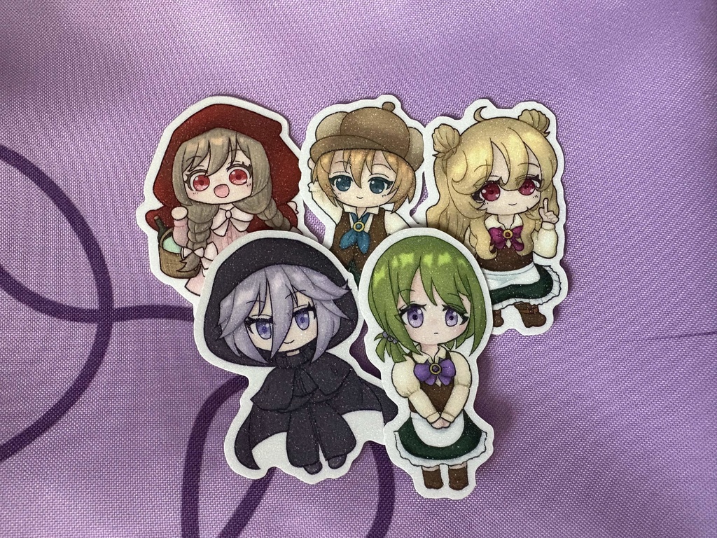 がらきせSDステッカー【全5種】