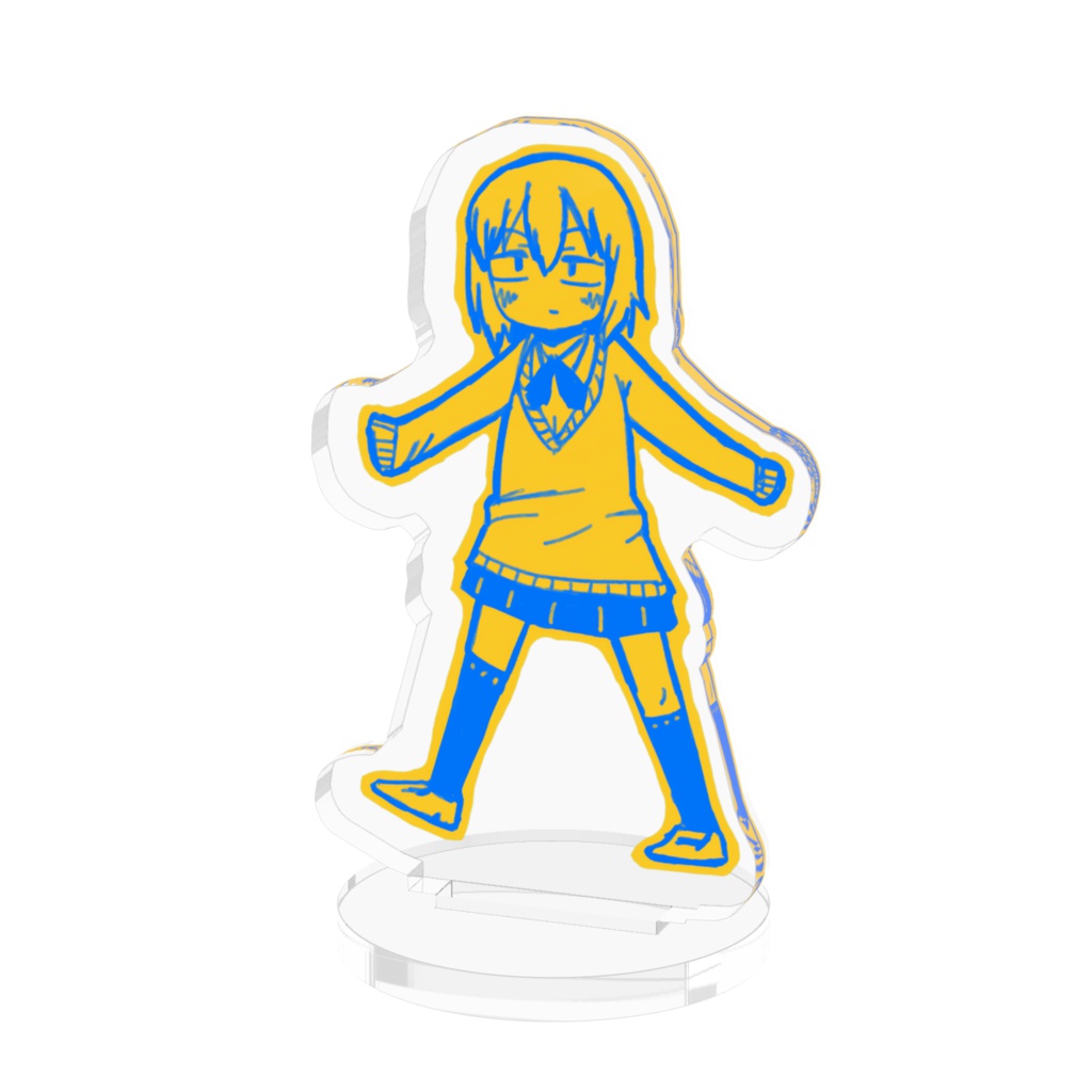 女子高生アクリルスタンド