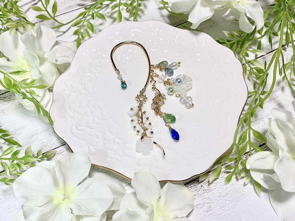 オケコン衣装イメージイヤーフック(まこはるカラー)