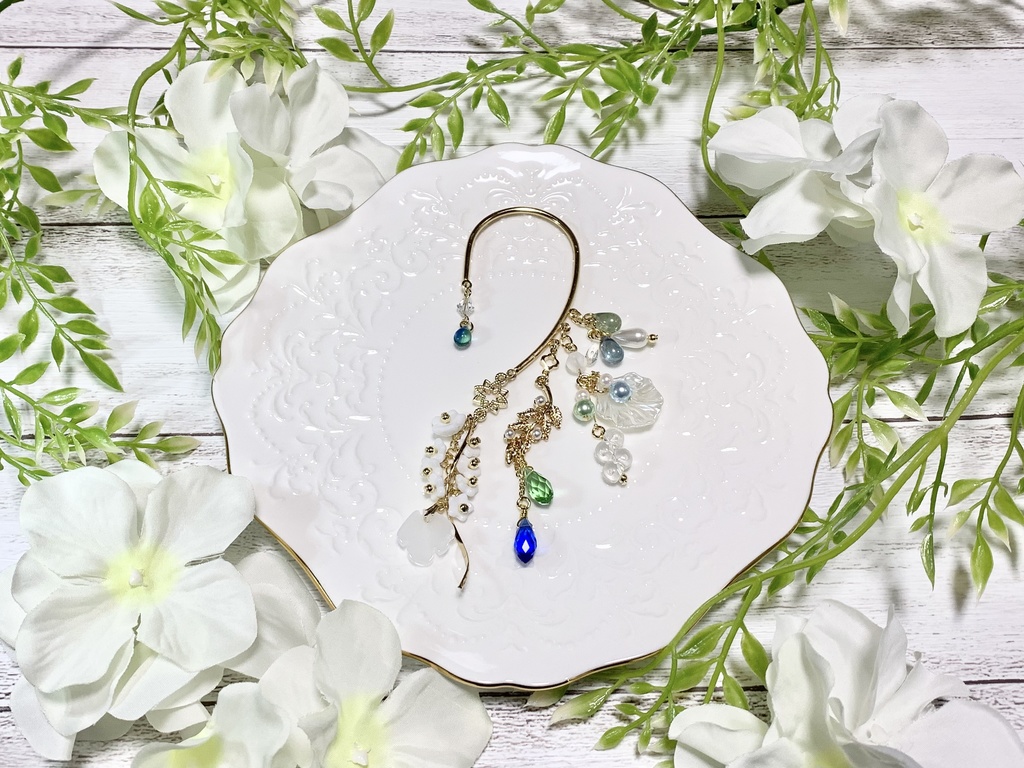 オケコン衣装イメージイヤーフック(まこはるカラー)