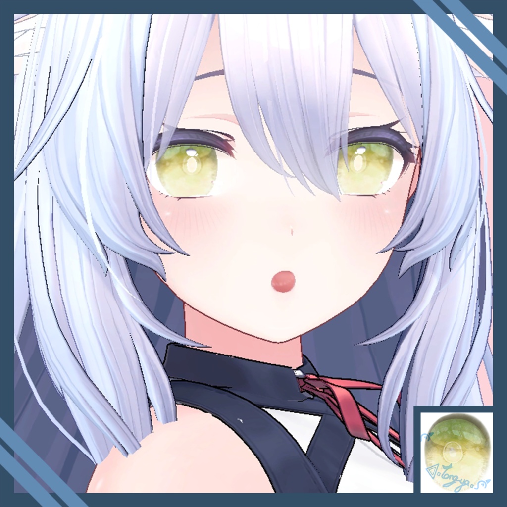 -Lucite style eye texture for Kikyo-