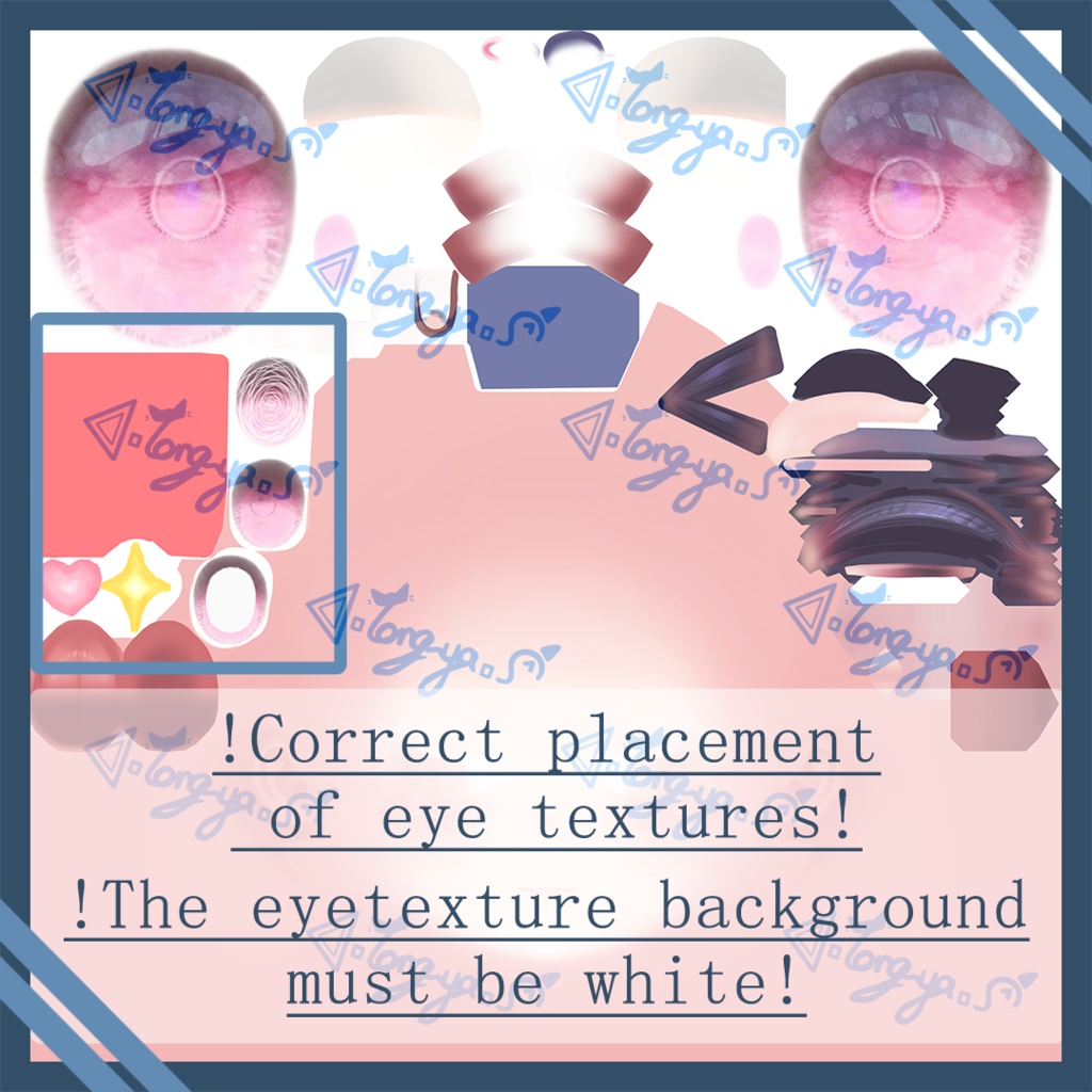 -Lucite style eye texture for Kikyo-