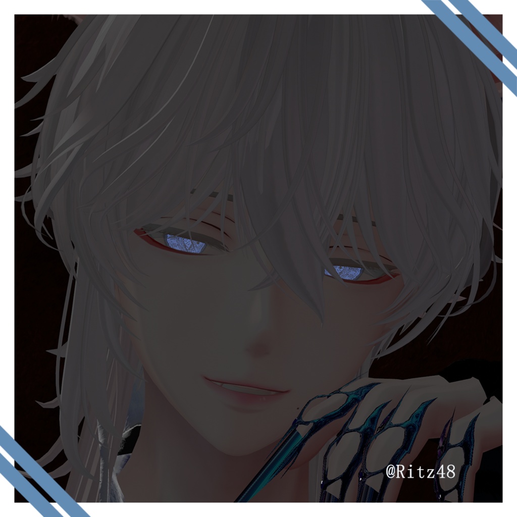 【4アバター対応】-Lace eye texture-