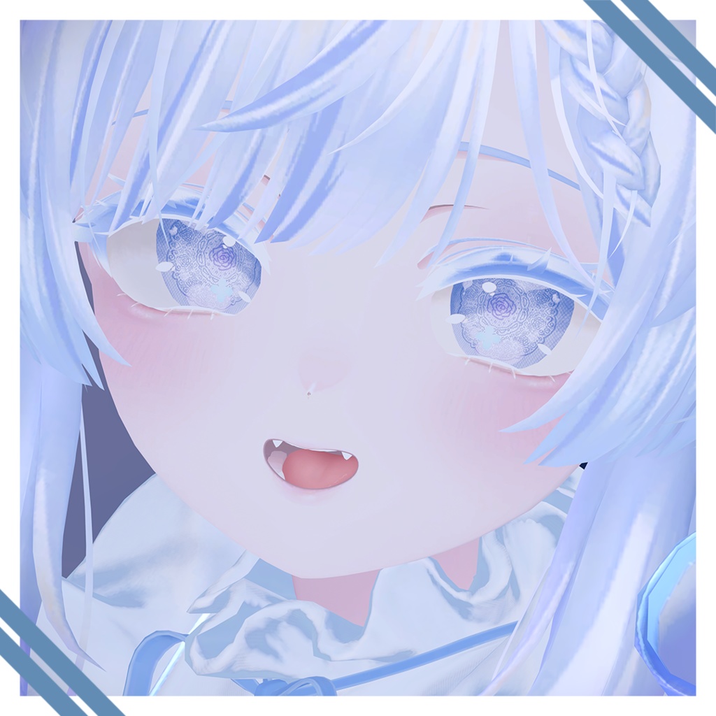 【4アバター対応】-Lace eye texture-