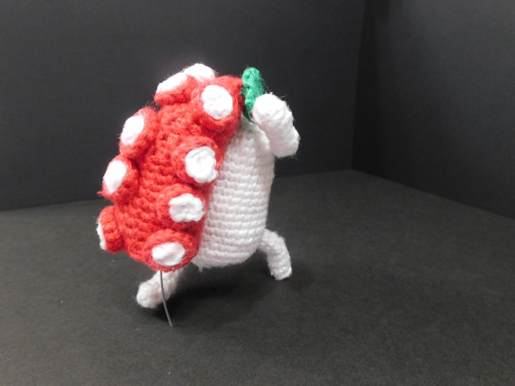 休日のお寿司(タコ)~あみぐるみver~