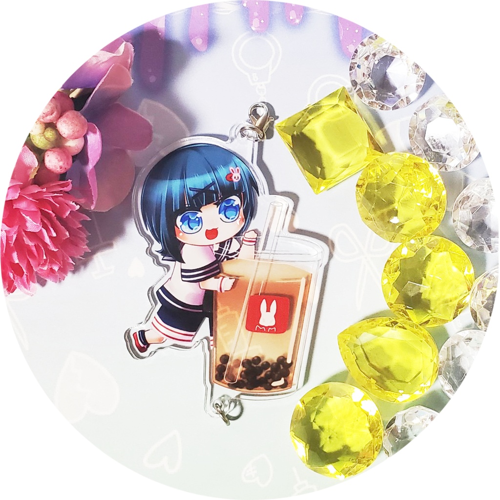 百々知岬アクリルキーホルダー