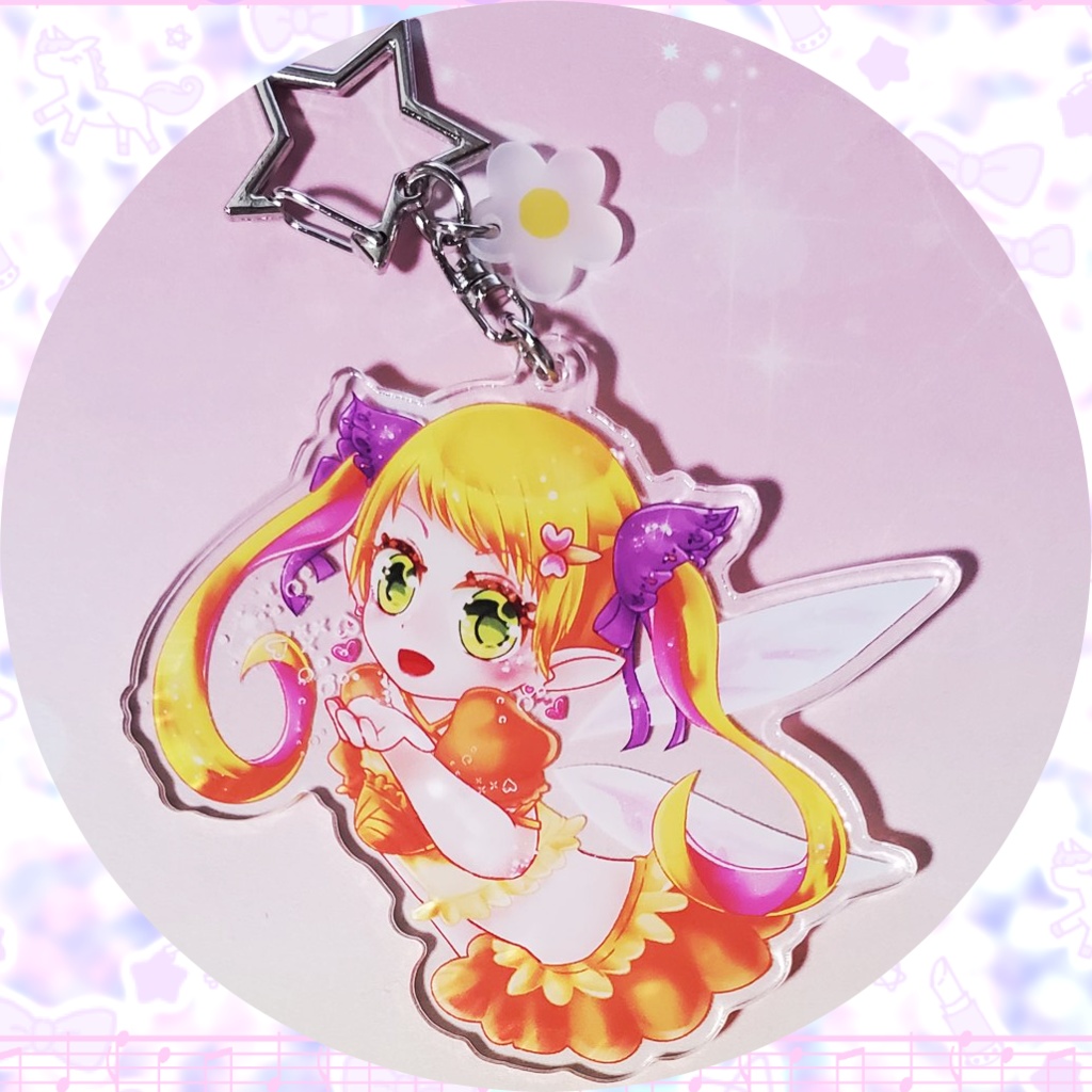 妖精ちゃんアクリルキーホルダー