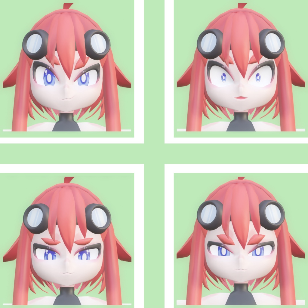 【オリジナル3Dモデル】ハジマル【VRC】