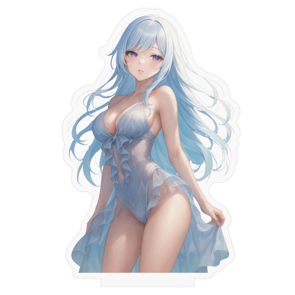 霧咲ツユリ 水着 アクリルスタンド 10cm