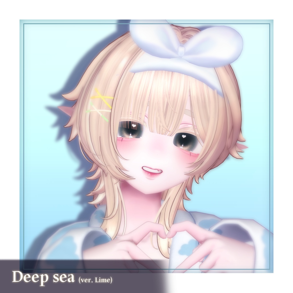 【15アバター対応】 Crecent drop Eye texture