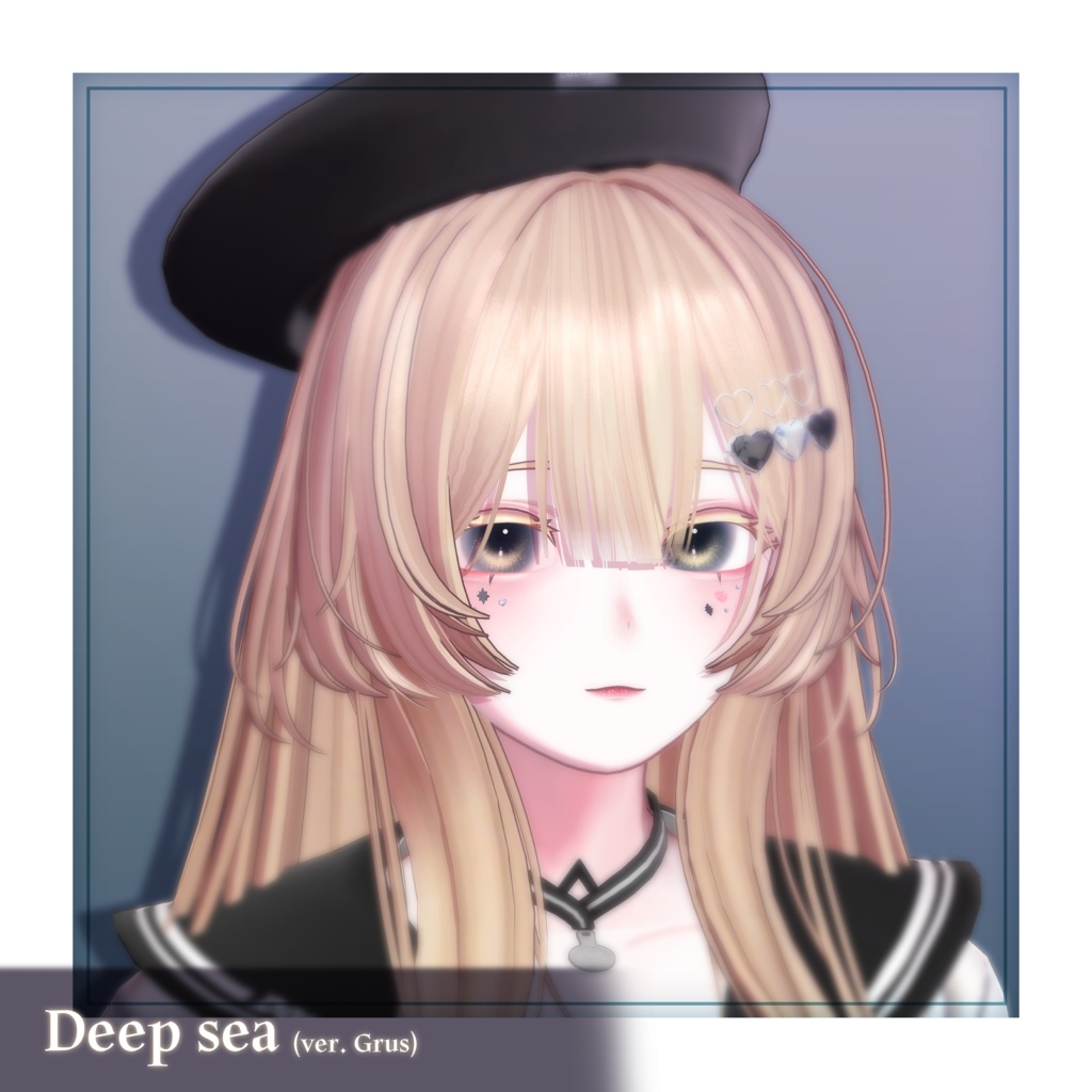 【15アバター対応】 Crecent drop Eye texture